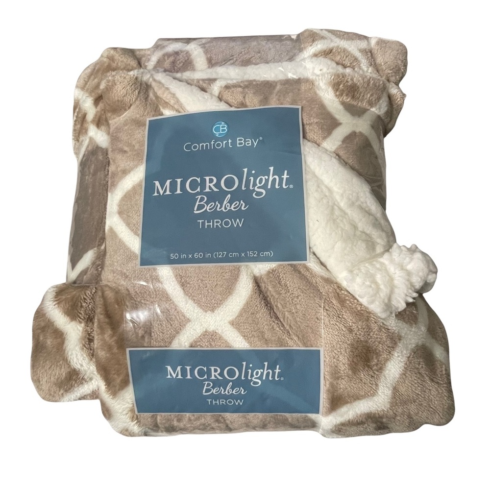 Comfort Bay microlight Berber Throw